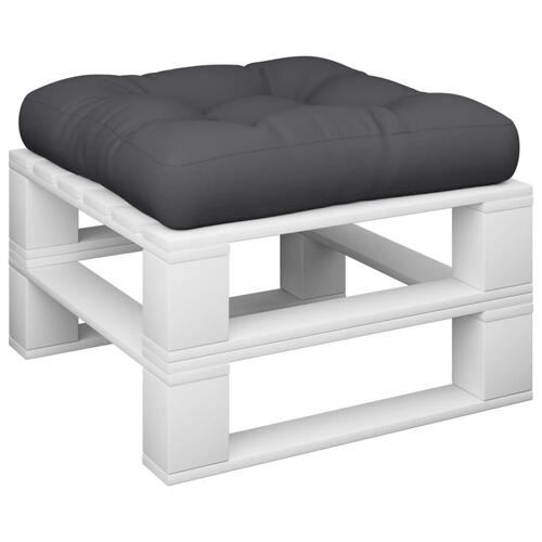 Hynde til pallesofa 58x58x10 cm sort