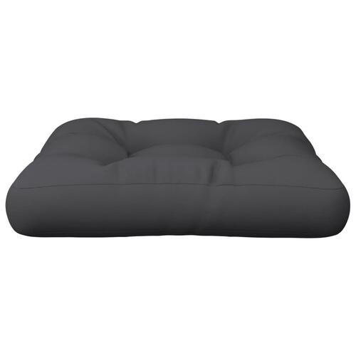 Hynde til pallesofa 58x58x10 cm sort