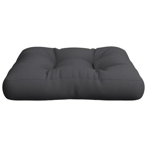 Hynde til pallesofa 58x58x10 cm sort