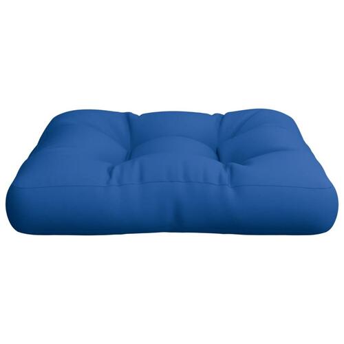 Hynde til pallesofa 58x58x10 cm kongeblå