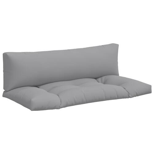 Hynder til pallesofa 2 stk. grå