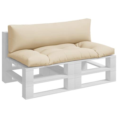 Hynder til pallesofa 2 stk. beige