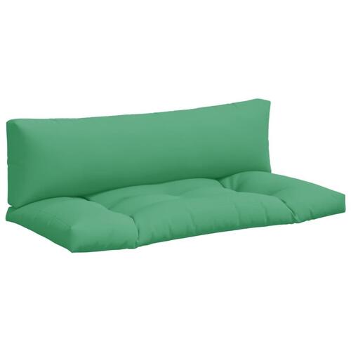 Hynder til pallesofa 2 stk. grøn