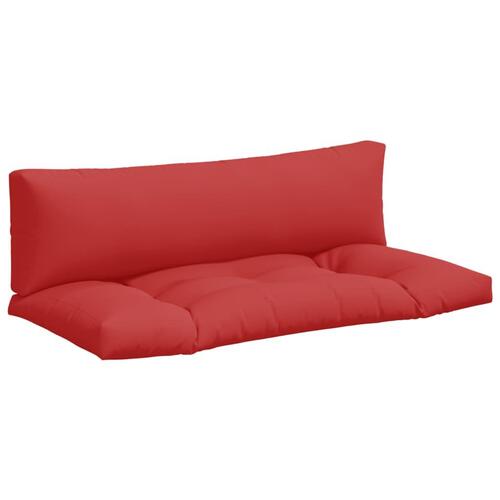 Hynder til pallesofa 2 stk. rød