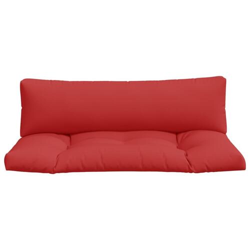 Hynder til pallesofa 2 stk. rød