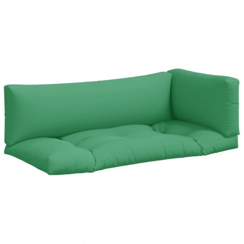 Hynder til pallesofa 3 stk. grøn