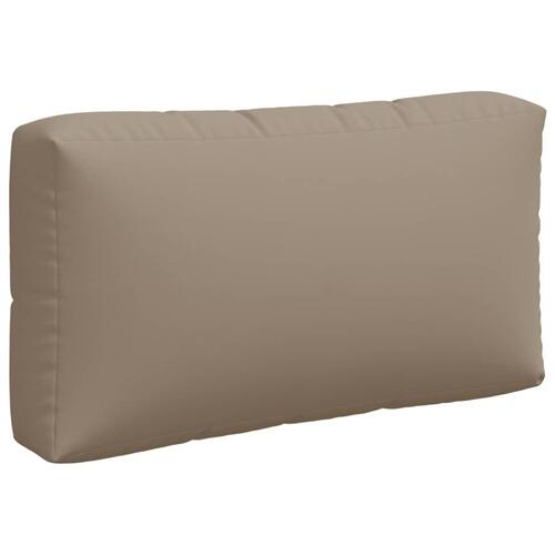 Hynder til pallesofa 3 stk. gråbrun