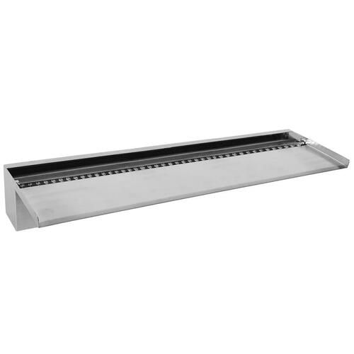 vandfald med LED'er Niagara 90 cm rustfrit stål 1312126