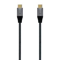 USB-C-kabel Aisens A107-0671 Grå 1 m