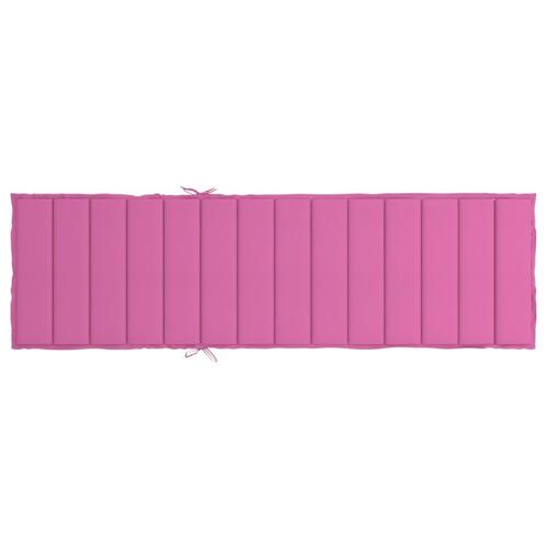 Hynde til liggestol oxfordstof pink