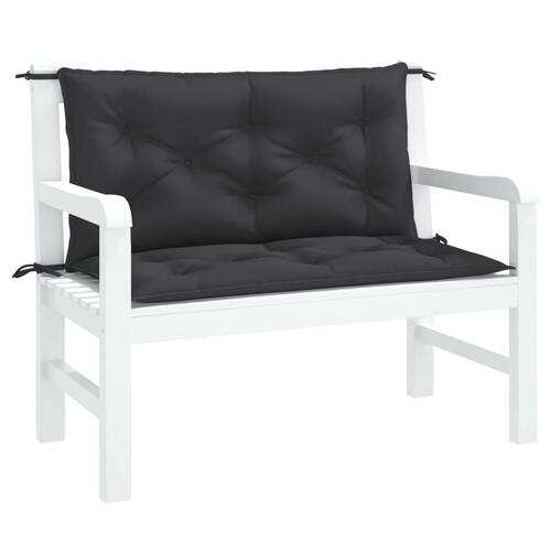Hynde til gyngesofa 100 cm stof sort