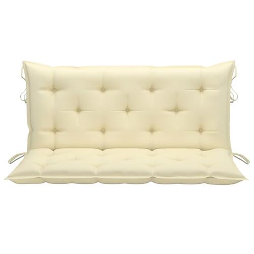 Hynde til gyngesofa 120 cm stof hvid