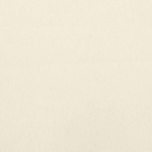 Hynder til havebænk 2 stk. 150x50x7 cm oxfordstof cremefarvet