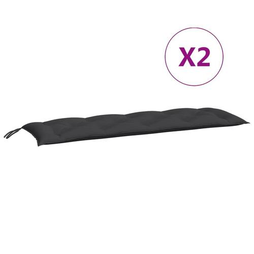 Hynde til gyngesofa 150 cm stof sort