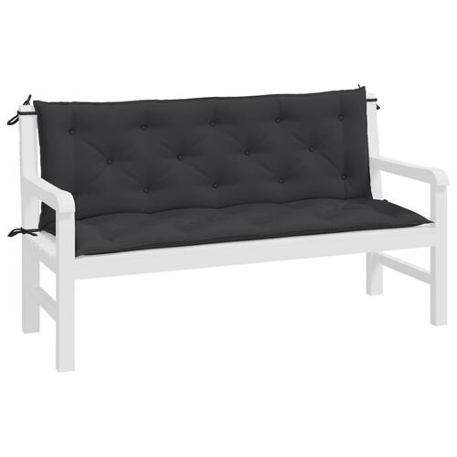 Hynde til gyngesofa 150 cm stof sort