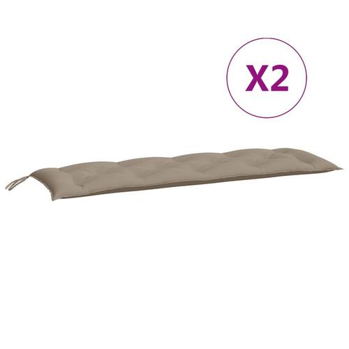 Hynde til gyngesofa 150 cm stof gråbrun