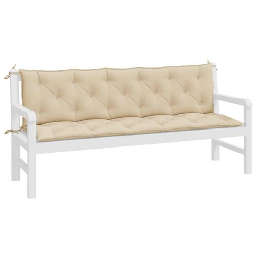 Hynde til gyngesofa 180 cm stof beige