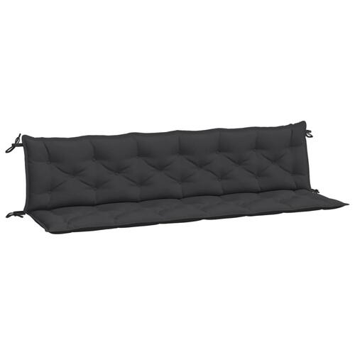 Hynde til gyngesofa 200 cm stof sort