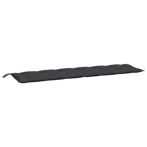 Hynde til gyngesofa 200 cm stof sort