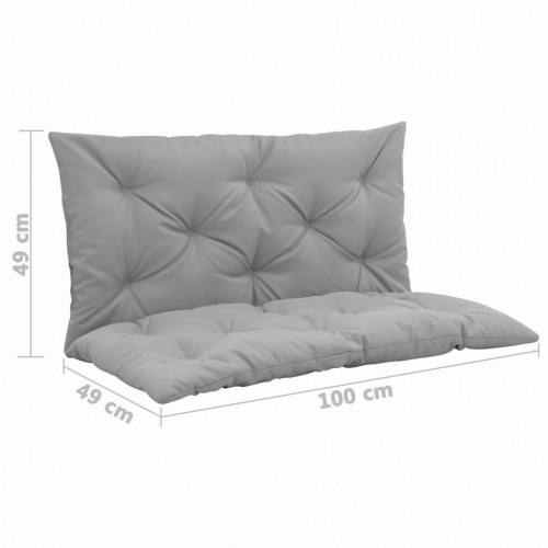Hynde til gyngesofa 100 cm grå
