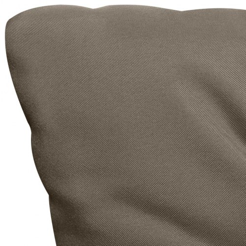 Hynde til gyngesofa 120 cm stof gråbrun