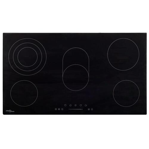 Keramisk kogeplade med 5 brændere Touch Control 8500 W 77 cm