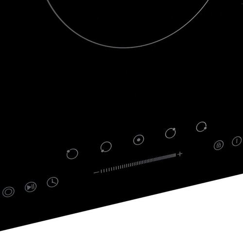 Keramisk kogeplade med 5 brændere Touch Control 8500 W 90 cm