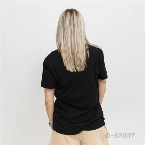 Kortærmet T-shirt til Kvinder Champion Crewneck Sort S