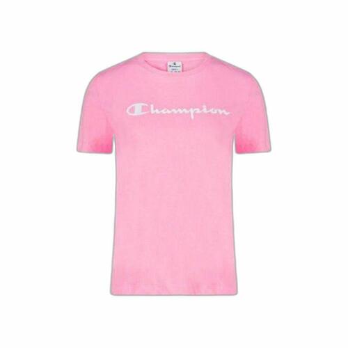 Kortærmet T-shirt til Kvinder Champion Crewneck M