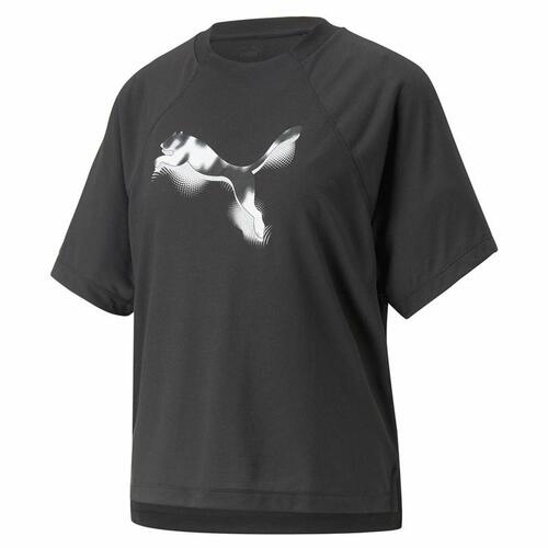 Kortærmet T-shirt til Kvinder Puma Modernoversi Sort S