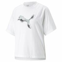 Kortærmet T-shirt til Kvinder Puma Modernoversi Hvid S