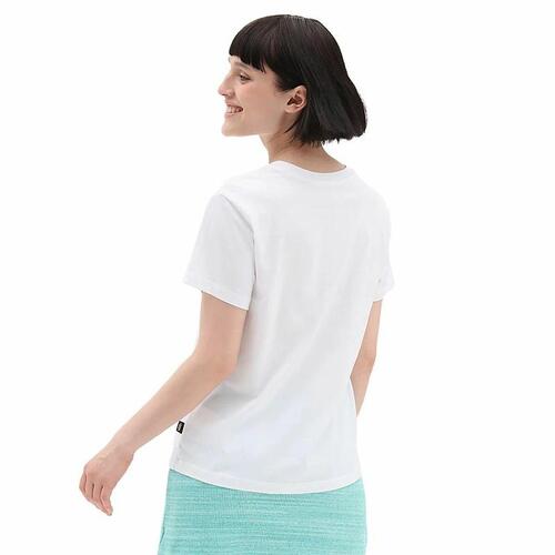 Kortærmet T-shirt til Kvinder Vans Drop V Ss Crew-B M