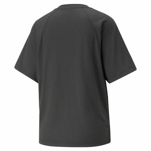 Kortærmet T-shirt til Kvinder Puma Modernoversi Sort XS