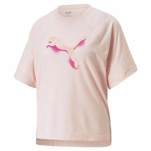 Kortærmet T-shirt til Kvinder Puma Modernoversi Pink L