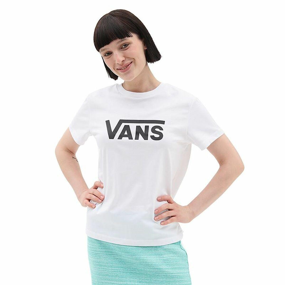 Kortærmet T-shirt til Kvinder Vans Drop V Ss Crew-B L
