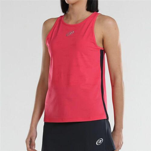 Kortærmet Sport T-shirt Bullpadel Unase Højrød M