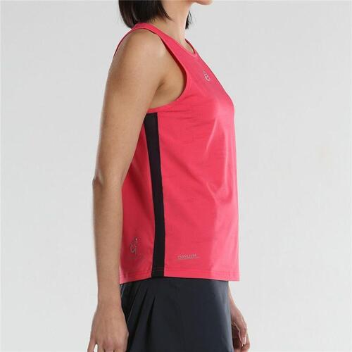 Kortærmet Sport T-shirt Bullpadel Unase Højrød XS
