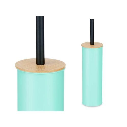 Toiletbørste Mint Metal Bambus Plastik 9,5 X 27 X 9,5 cm (6 enheder)