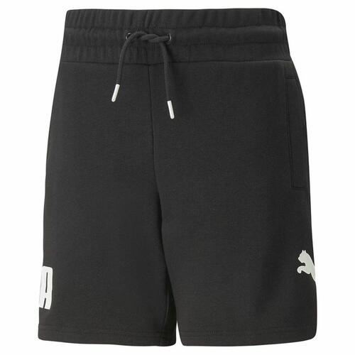 Sport shorts til børn Puma Powers Sort 7-8 år