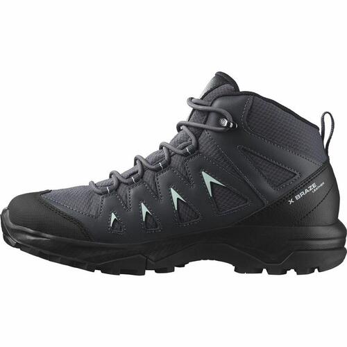 Vandrestøvler Salomon X Braze Mid Gore-Tex Dame Sort 38