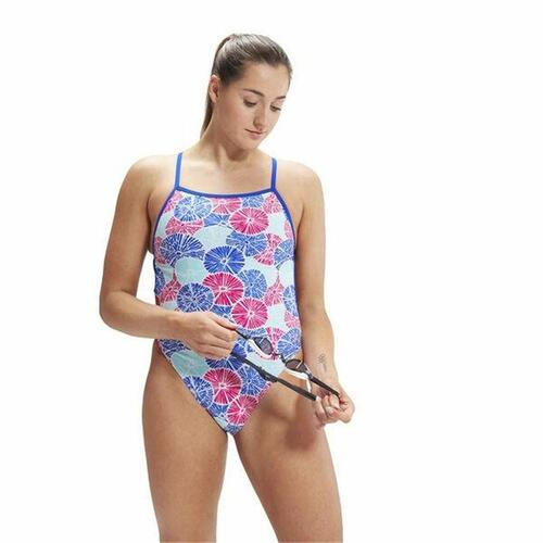 Badetøj til Kvinder Speedo Allover Vback Blå 32