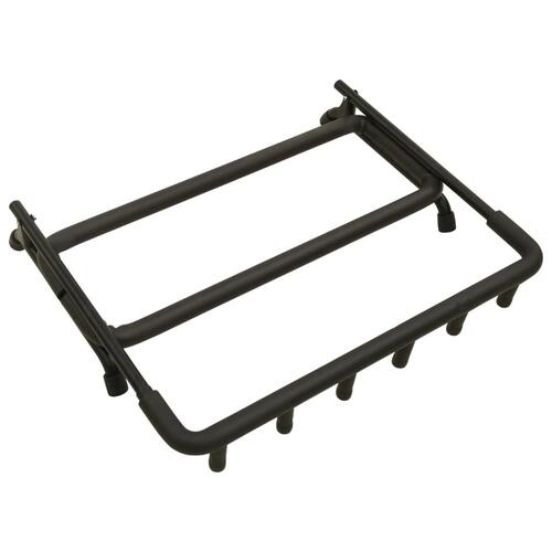 Sammenklappeligt guitarstativ med 5 sektioner 74x41x66 cm stål