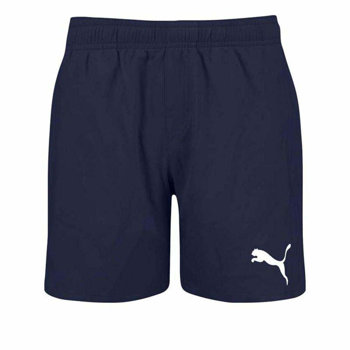 Badetøj til Mænd Puma Swim Medium Length Mørkeblå 9-10 år