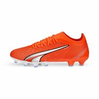 Voksen fodboldstøvler Puma Ultra Match Fg/Ag Mørk orange Unisex 44