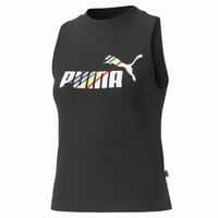 T-shirt til Damer uden Ærmer Puma Ess+ Love Is Love Sl Sort XL