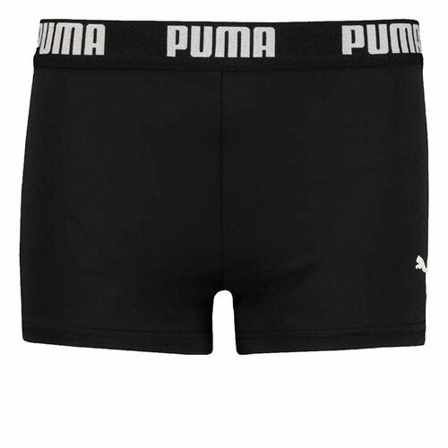 Drengebadebukserne Puma Swim Logo Sort 5-6 år