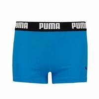 Drengebadebukserne Puma Swim Logo Blå 5-6 år