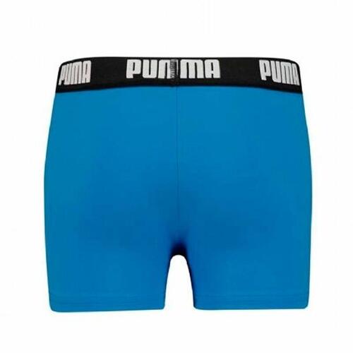 Drengebadebukserne Puma Swim Logo Blå 5-6 år