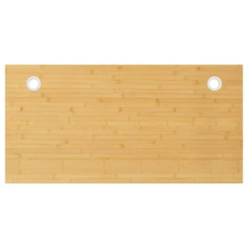 Bordplade til skrivebord 110x55x1,5 cm bambus