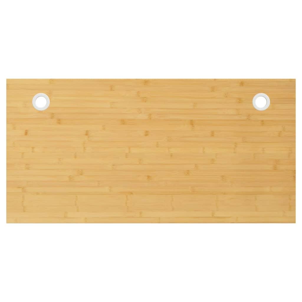 Bordplade til skrivebord 110x55x1,5 cm bambus